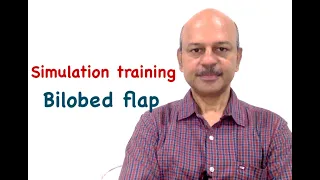 Simulation training - Bilobed flap