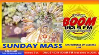 SUNDAY MASS-September 6, 2020