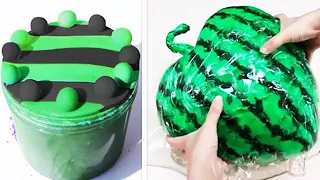 Oddly Satisfying Slime ASMR No Music Videos - Relaxing Slime 2022 - 22