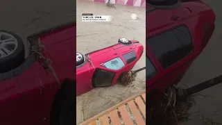 Deadly floodwaters sweep cars away in Spain | AccuWeather