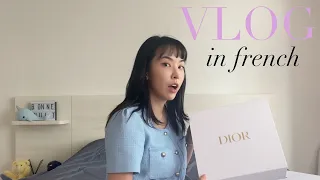 🇫🇷프랑스어 브이로그 (DIOR 가방👜 +통역 준비+일상) FRENCH VLOG (DIOR 👜 UNBOXING+WORK+DAIILY LIFE) | Bonne Nuit 본뉘