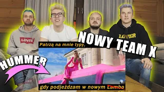 MOJA REAKCJA NA NOWY TEAM X | Kacper Blonsky