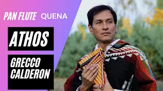 Pan flute music - Athos - Grecco Calderon - Music for relax - пан-флейта - quena - Andes music