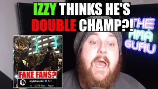 Adesanya is DELUSIONAL & thinks he's DOUBLE CHAMP?! MMA Guru