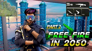 free fire in 2050 funny videos || PART 2 must watch 🤣🤣 #freefire2050funny  #freefire2050