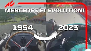 The Onboard Evolution Of MERCEDES F1 (1954-2023)