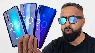 Honor 20 Pro Unboxing vs Honor 20 vs 20 Lite