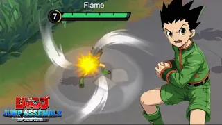 Jump Assemble Official Release New Hero Gon Freecs Gameplay + In Game Look