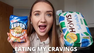 EATING EVERYTHING I CRAVED FOR 24 HOURS