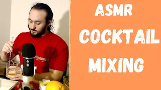 ASMR Cocktail Mixing 🍹 - Old Fashioned - First Attempt - Ragtime Rye