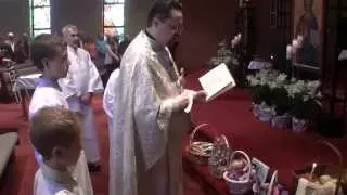 2015 Blessing of the Easter Baskets
