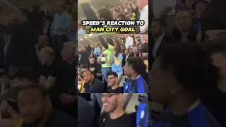 Speed's reaction to Manchester City goal!😂