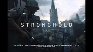 Call of Duty WWII Walkthrough Part 3 Stronghold (No Commentary)