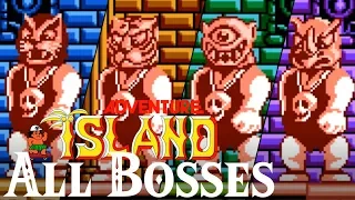 Adventure Island (NES) // All Bosses