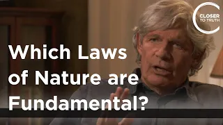 Stuart Kauffman - Which Laws of Nature are Fundamental?