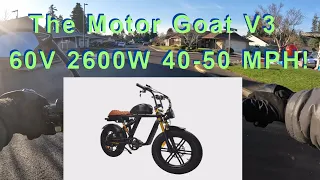 The Motor Goat V3 60V 2600W 40-50MPH Pre-Order NOW!