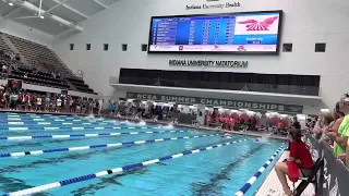 Cade Duncan wins 100m Free with a 50.76 | 2022 NCSA Summer Swimming Championships