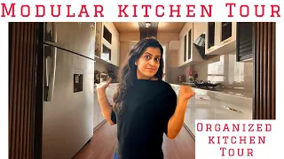 My Dream Kitchen Tour | My Organised kitchen Tour | Modular Kitchen | Simple Kitchen Design