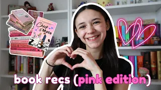 book recommendations (pink edition) 🩷🎀🐷| booktube reads | booktok reads | fiction, romance, fantasy