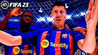 FIFA 23 - Barcelona Vs Chelsea Ft. Lewandowski, Fati, Dembele, | UEFA Champions League | Gameplay