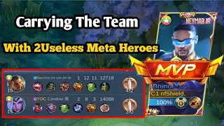 HOW TO WIN BRUNO IN SOLO RANKED GAME WHEN META HEROES ARE USELESS!!! (Must Watch This)