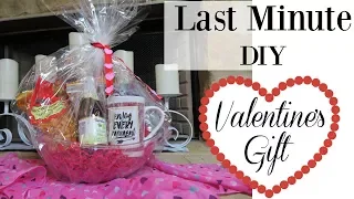 ❤️ Dollar Tree DIY Last Minute Valentine's Day Gift Basket