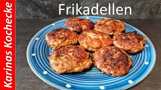 Saftige Frikadellen Fleischküchle selber machen und braten nach Omas Rezept / Bulette