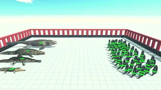Croco Team Vs Every Unit [Same Price] ARBS | Animal Revolt Battle Simulator