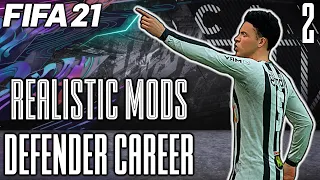 FIFA21 CENTREBACK CAREER MODE | REALISTIC MODS! | PLAYING MULTIPLE POSITIONS?!?! | #2