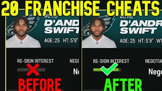 Everything YOU NEED TO KNOW About The DRAFT & FREE AGENCY! Madden NFL 24 CFM Franchise Tips & Tricks