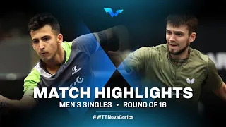 Highlights | Can Akkuzu vs Kirill Gerassimenko | MS R16 | WTT Contender Nova Gorica 2022