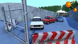 СМЕРТЕЛЬНЫЕ ТАНЦЫ НА ЛЬДУ! МАКСИМАЛЬНОЕ СКОЛЬЖЕНИЕ В BeamNG.drive