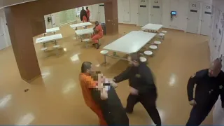 VIDEO: Nurse attacked by inmate at Cuyahoga County Jail