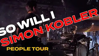 So Will I - Hillsong UNITED | Live Drums with Simon Kobler | The People Tour