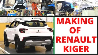 Making Of Renault Kiger।। सीधे चेन्नई प्लांट से, देखें कैसे बनती है काइगर।। Power On Wheel