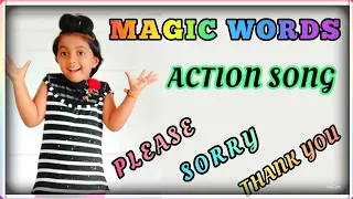 Good Manners Song| Magic Words Song | Action Song | Polite Words | Please,Sorry,Thank you | Rhymes