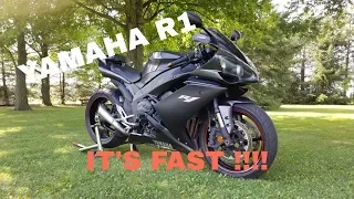 JUST PICKED UP THIS 07 YAMAHA R1 !!!!