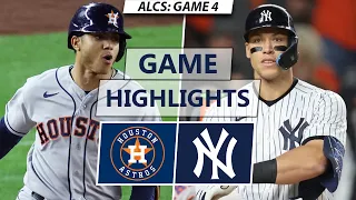 Houston Astros vs. New York Yankees Highlights | ALCS Game 4