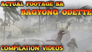 ACTUAL FOOTAGE SA SUPER TYPHOON ODETTE COMPILATION VIDEOS