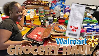 HUGE Walmart Grocery Haul & Restock | Grocery For A Family of 4