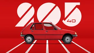 La 205 a déjà 40 ans !! (Essai)