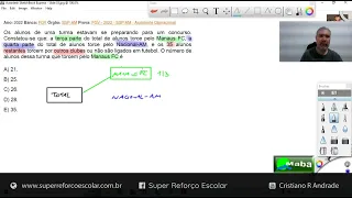 MABA CONCURSOS  -  PROBLEMA COM FRAÇÃO  -  FGV 2022   -   Com prof. Cristiano