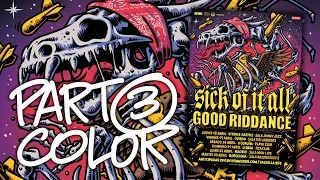 Making of Gig Poster Photoshop Timelapse - Joel Abad - PART 3/3 (COLOR)