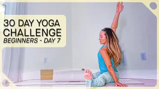 Day 7 — 30 Days of Yoga for Complete Beginners