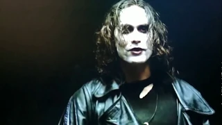 This isn't the real scene where Brandon Lee dies. The Crow movie