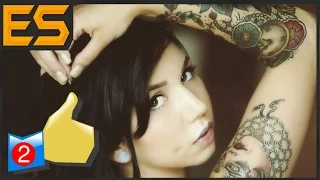 TOP 5 - ШОКИРУЮЩИЕ 3D ТАТУИРОВКИ - AMAZING TATTOOS # 2