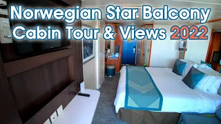 Norwegian Star Balcony Stateroom Tour & Scotland Norway Iceland Views (4K)