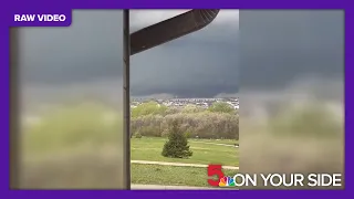 Tornado seen in Elkhorn, Nebraska, on April 26, 2024