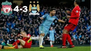 Liverpool vs Manchester city 4-3 | Highlights & All Goals 2018