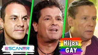 ELLOS SON los HIJOS GAY de éstos FAMOSOS ¿ REALMENTE los ACEPTAN?